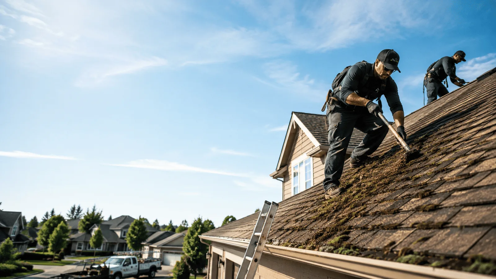 Roof Moss Removal in Syracuse, UT near me